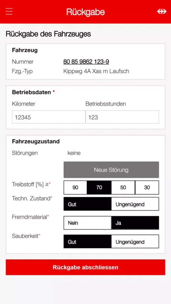 SBB Infra-Fzge Partner-App B2P應用截圖