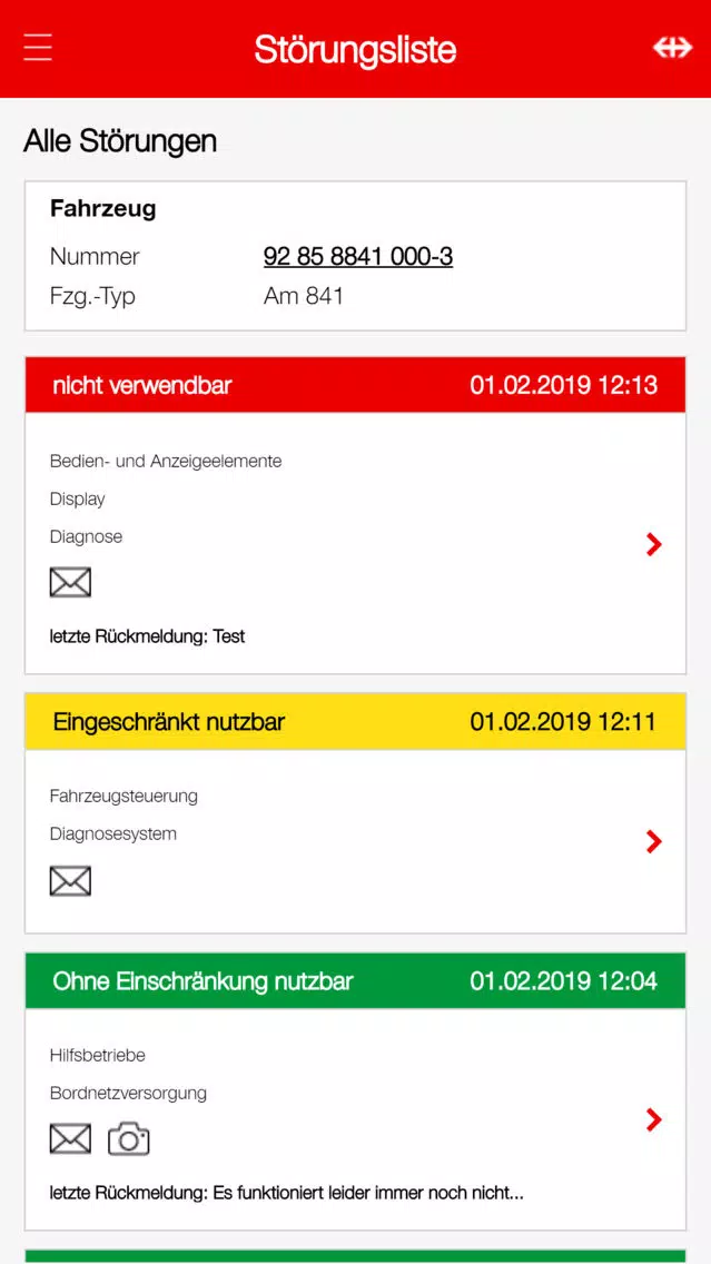 SBB Infra-Fzge Partner-App B2P स्क्रीनशॉट
