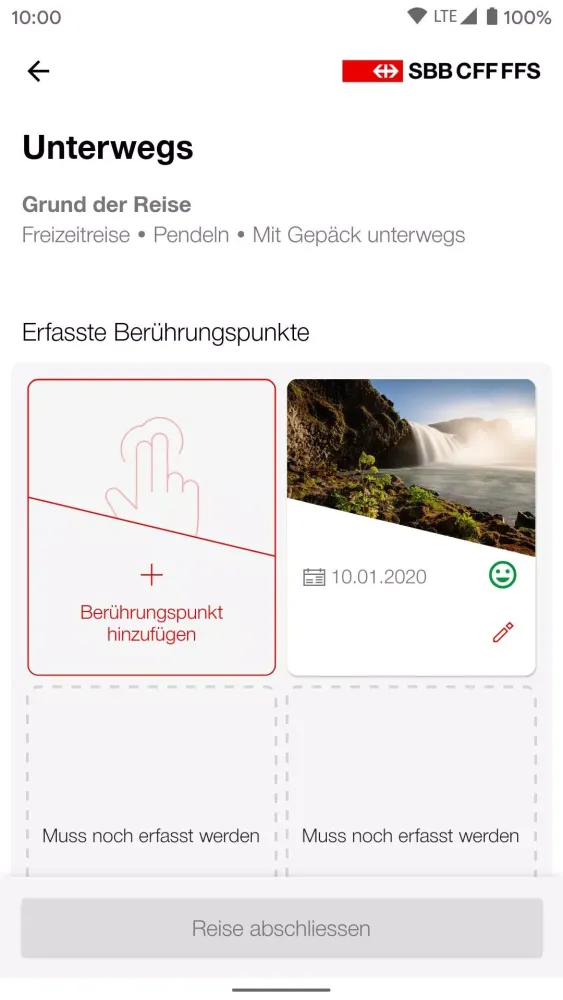 Zrzuty ekranu SBB go