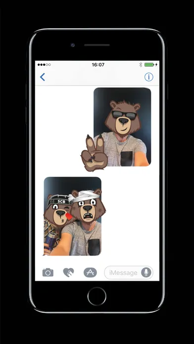 Bärmoji-Sticker - SC Bern应用截图