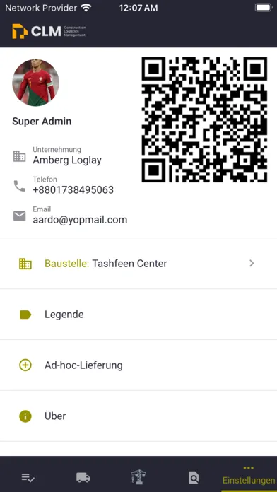 Tangkapan layar CLM Mobile