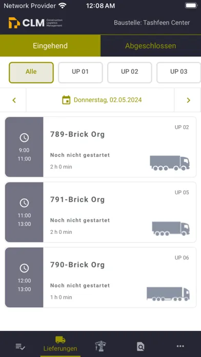Tangkapan layar CLM Mobile