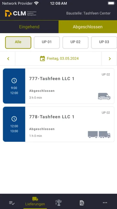 Tangkapan layar CLM Mobile