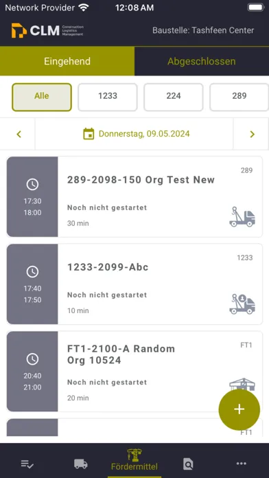 Tangkapan layar CLM Mobile