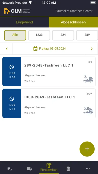 Tangkapan layar CLM Mobile