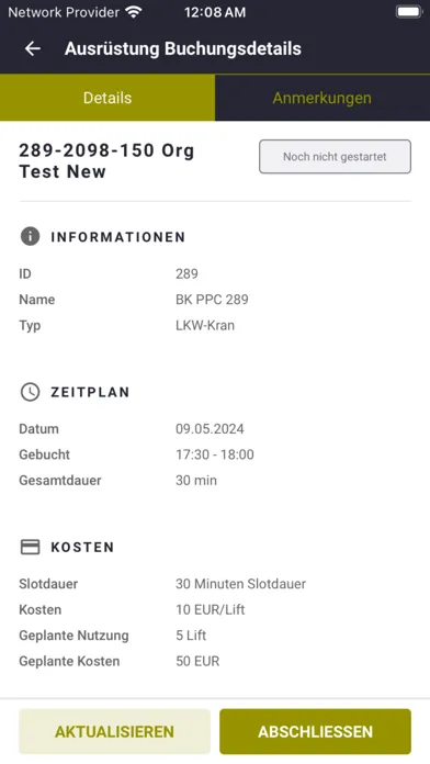 Tangkapan layar CLM Mobile