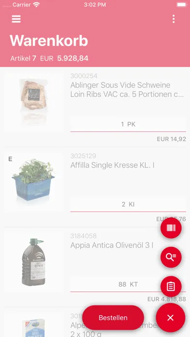 Shop Transgourmet Österreich Screenshots