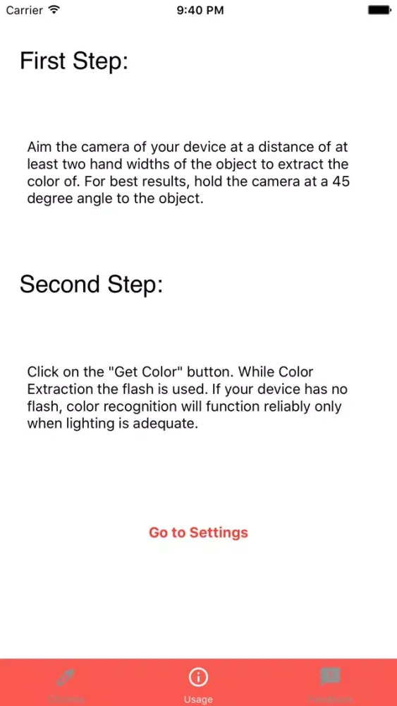Скриншоты Color Recognition Chroma
