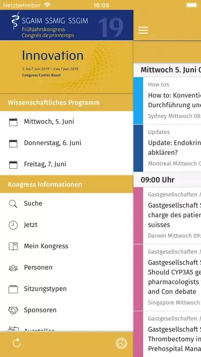 Скриншоты SGAIM Frühjahrskongress 2019