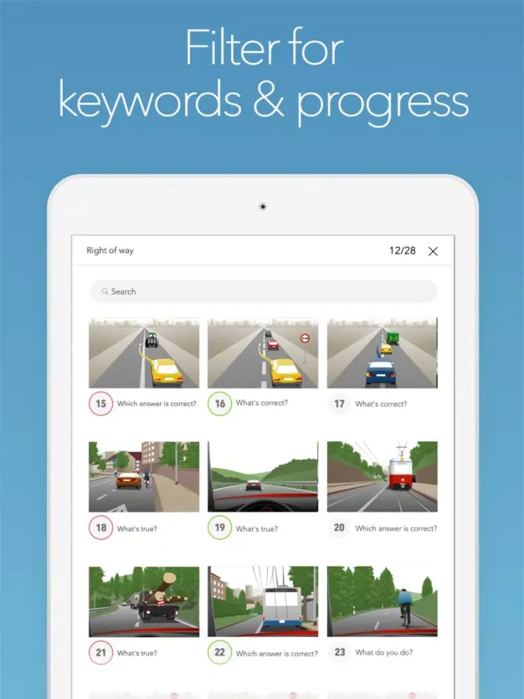 Скриншоты Car Driver’s theory 2018 iPad 
