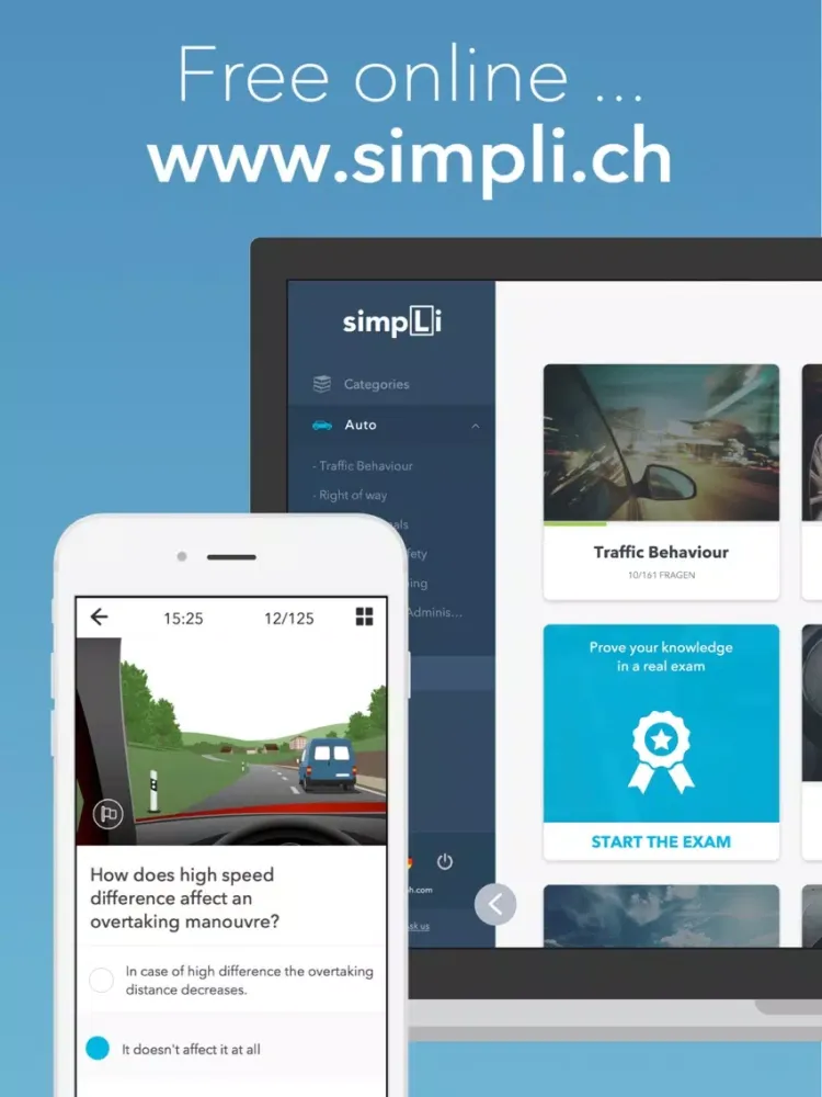 Car Theory Switzerland: driving license test 2016 iPad  Screenshots