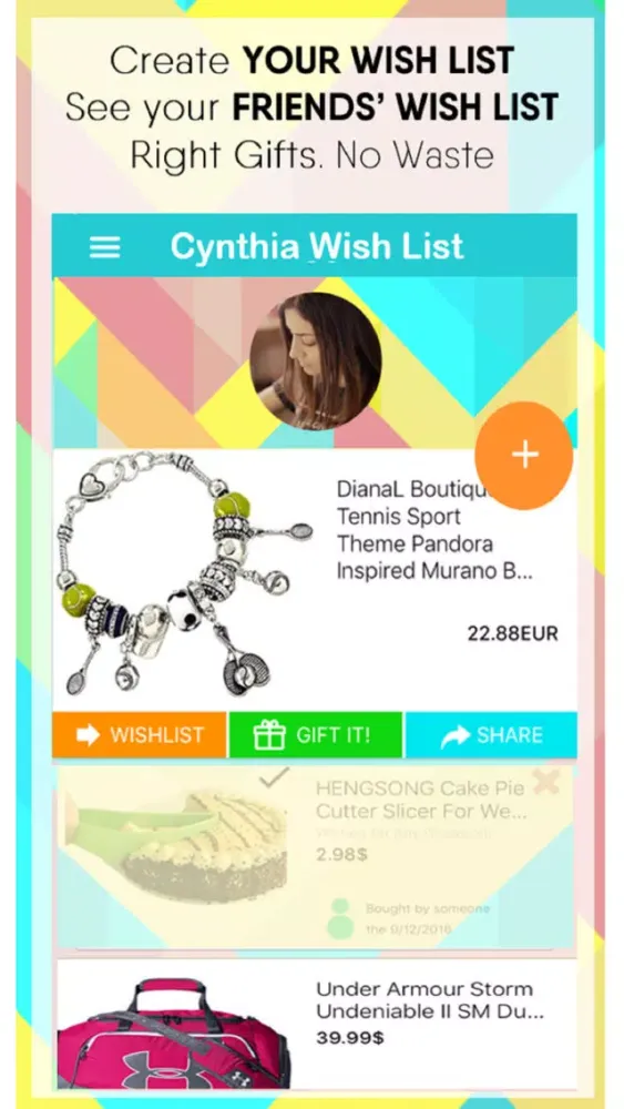 Wigigo - Wish Gifting App Screenshots