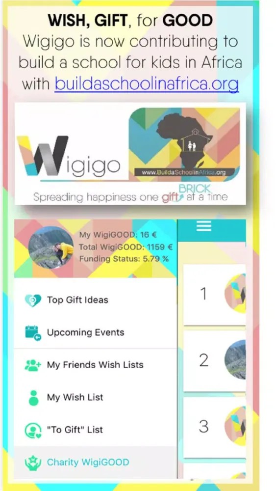 Wigigo - Wish Gifting App Screenshots