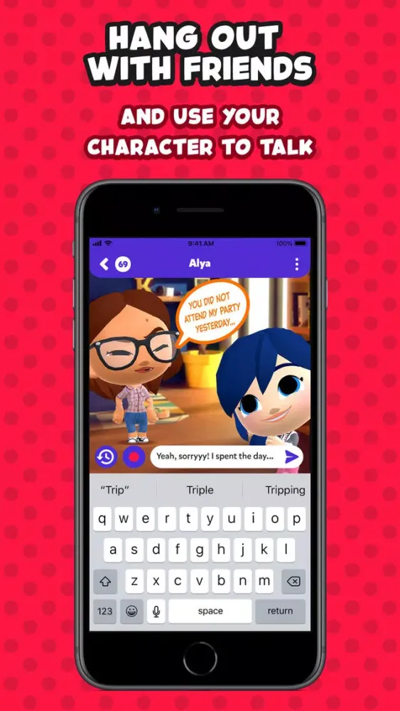 Capturas de tela do Miraculous Ladybug Messenger
