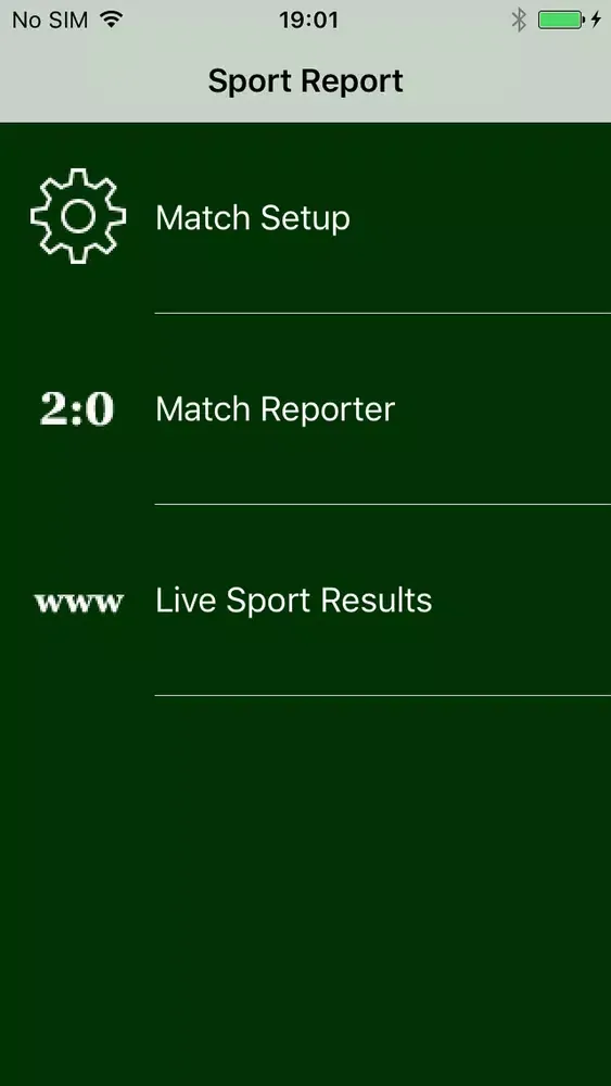 SportReport应用截图