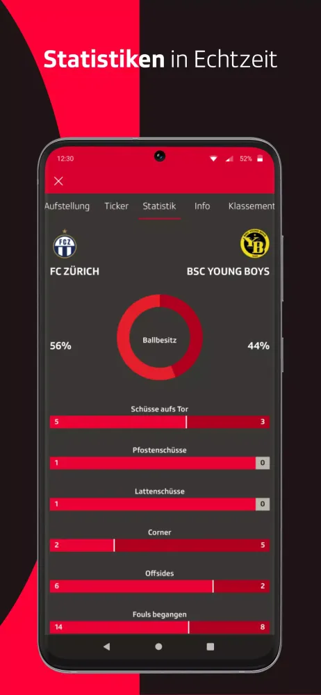 Zrzuty ekranu SRF Sport