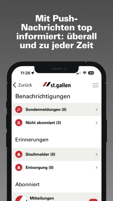Stadt St.Gallen Screenshots