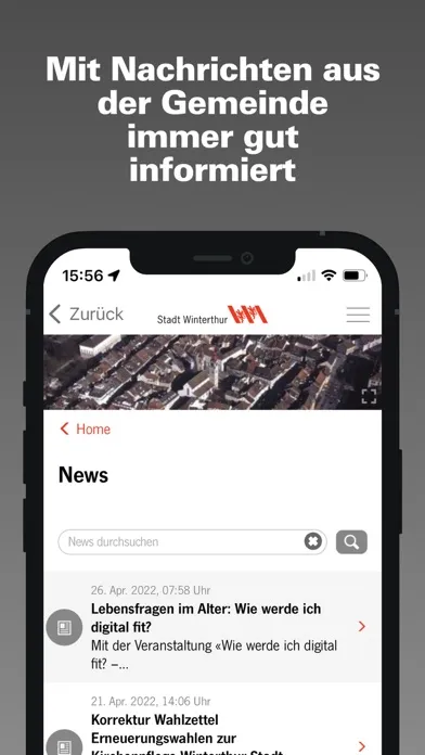 Capturas de pantalla de Winterthur