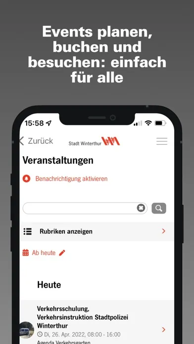 Capturas de pantalla de Winterthur