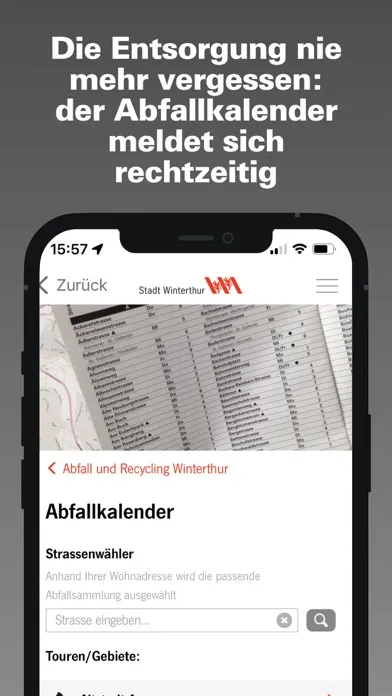 Capturas de pantalla de Winterthur