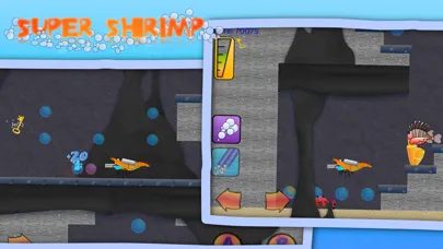 Zrzuty ekranu Super Shrimp: Ocean Platformer