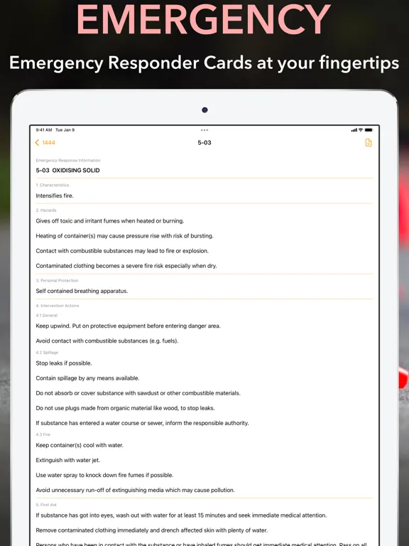 Dangerous Goods ADR 2021 iPad 應用截圖