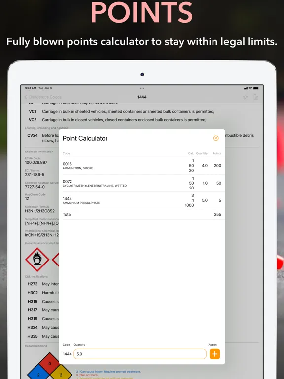 Dangerous Goods ADR 2021 iPad 應用截圖