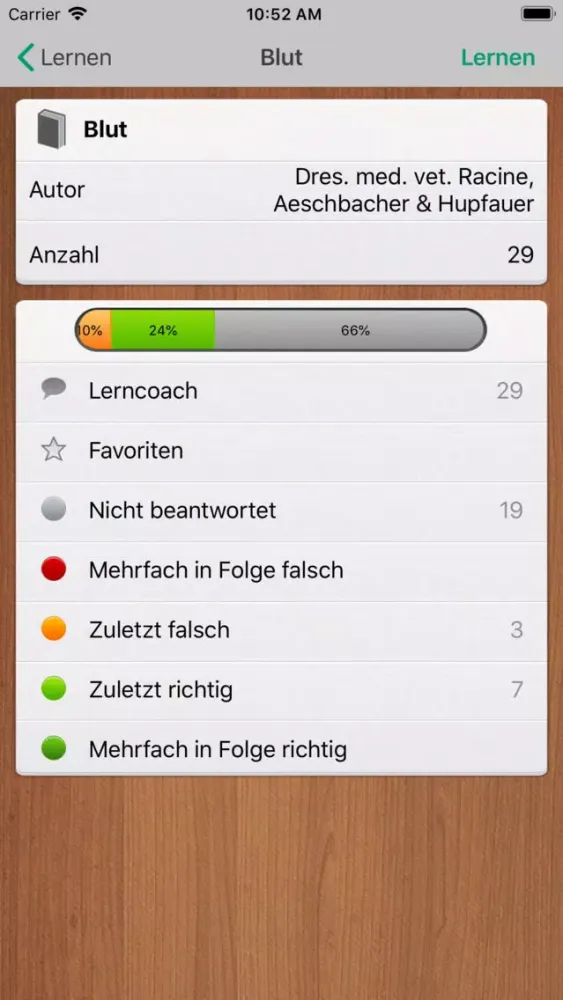 iCard Veterinärwissenschaft应用截图