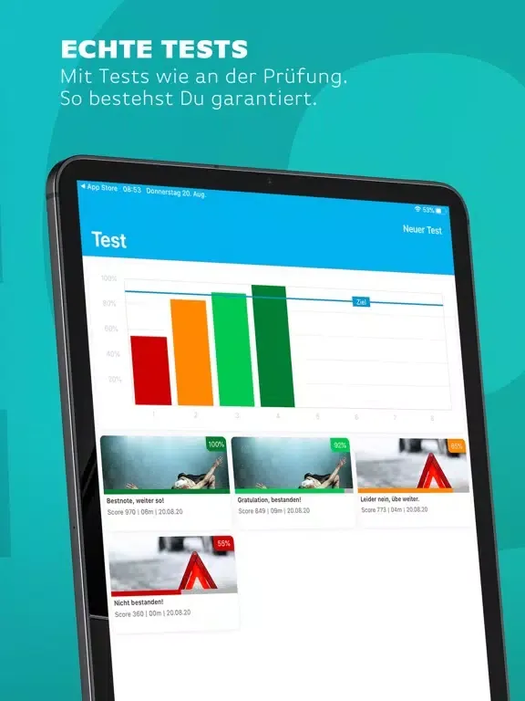 iTheorie Führerschein Premium iPad स्क्रीनशॉट