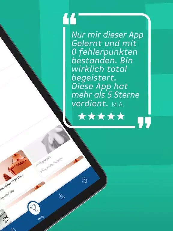 iTheorie Führerschein Premium iPad स्क्रीनशॉट