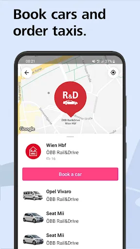 wegfinder: Sharing & Co by ÖBB स्क्रीनशॉट