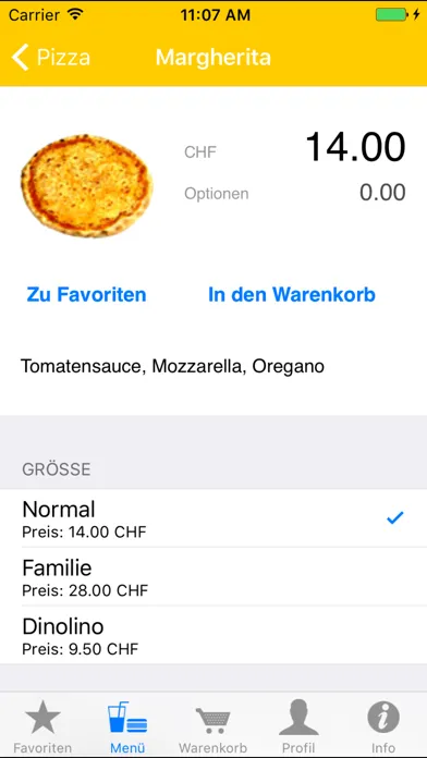 Dinos Pizza سکرین شاٹس
