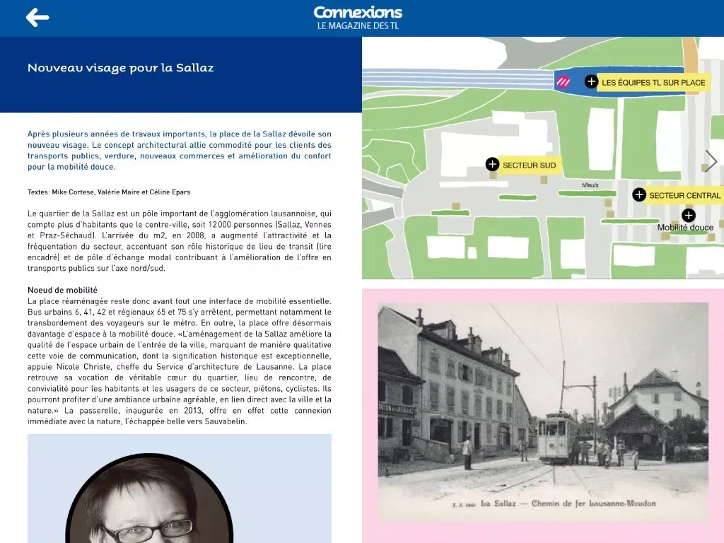 Magazine Connexions iPad  Screenshots