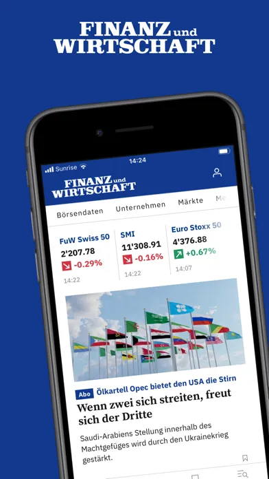 Скриншоты Finanz und Wirtschaft News