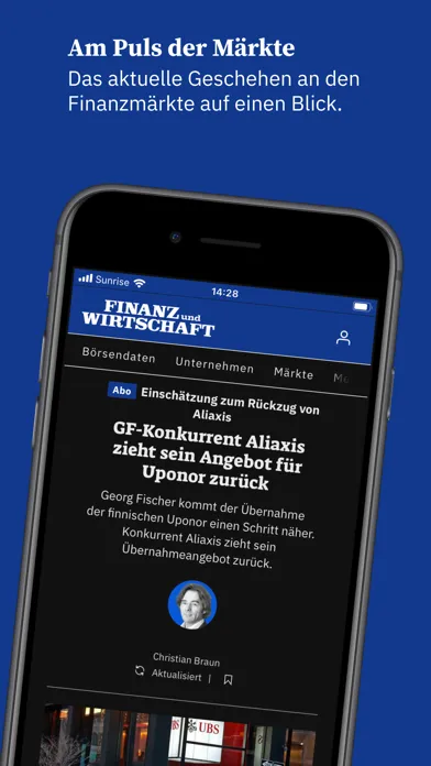 Скриншоты Finanz und Wirtschaft News