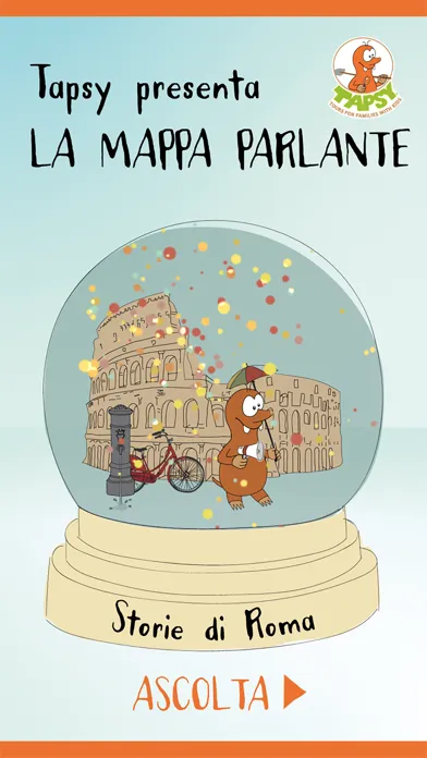 Tangkapan skrin La Mappa Parlante di Roma
