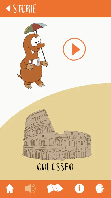 Tangkapan skrin La Mappa Parlante di Roma