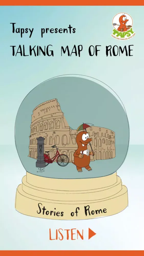Tangkapan layar The Talking mApp of Rome