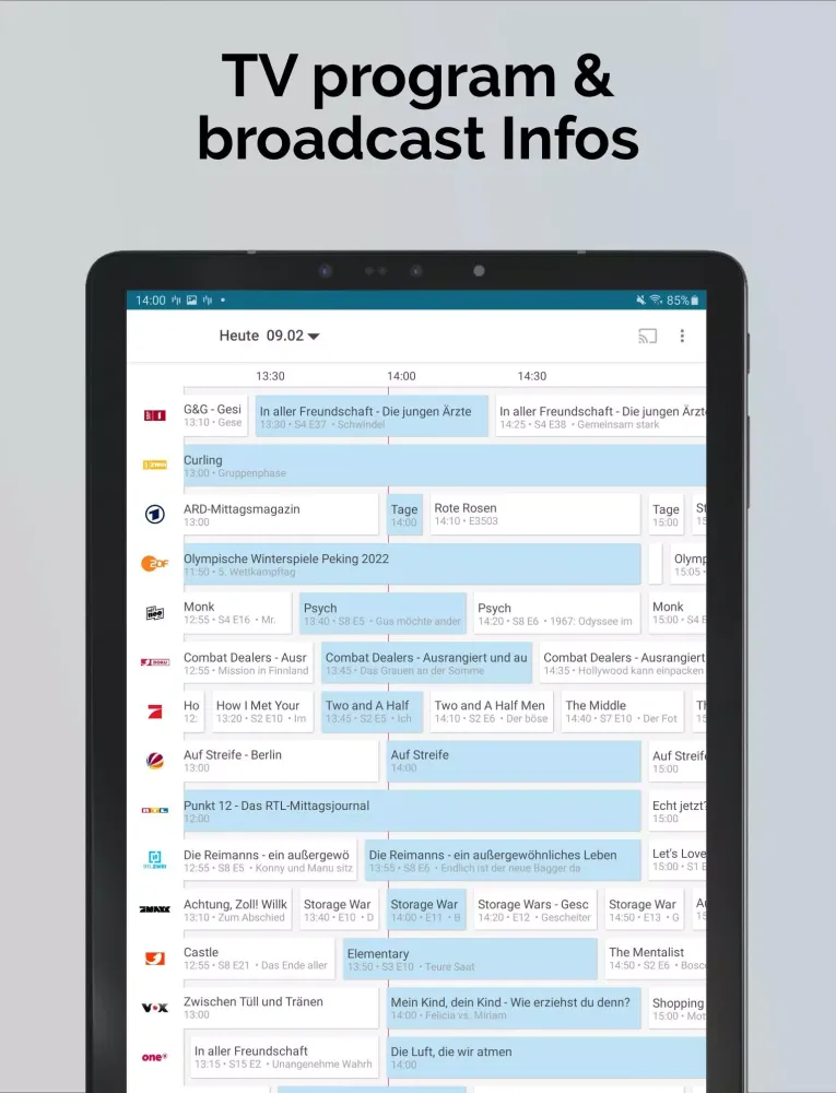 Teleboy TV Screenshots