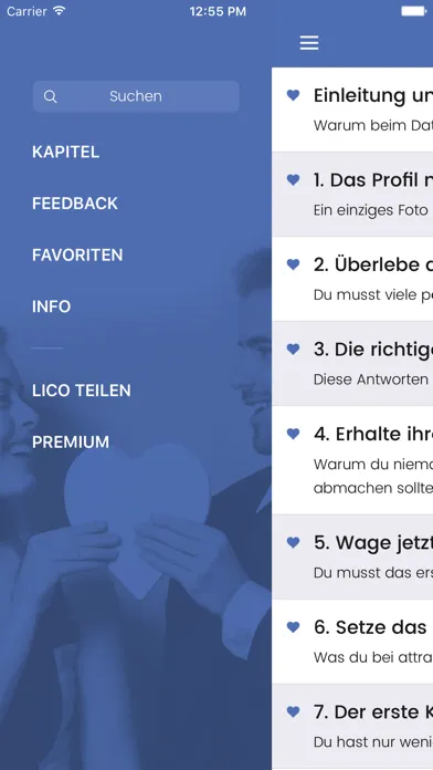 Capturas de pantalla de Lico - Der LiebesCoach fürs Internet Dating