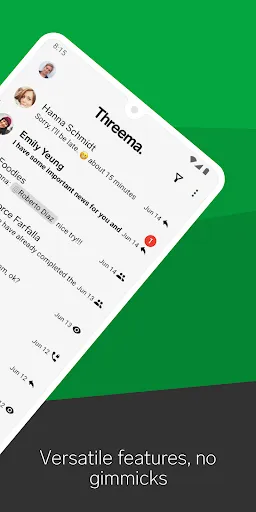 Threema. The Secure Messenger Screenshots