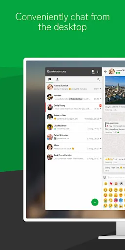 Threema. The Secure Messenger Screenshots