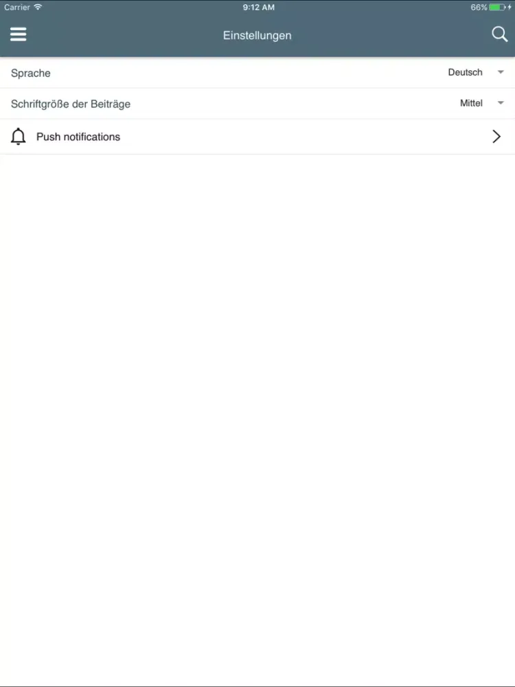 Tangkapan skrin NanoBlog iPad 