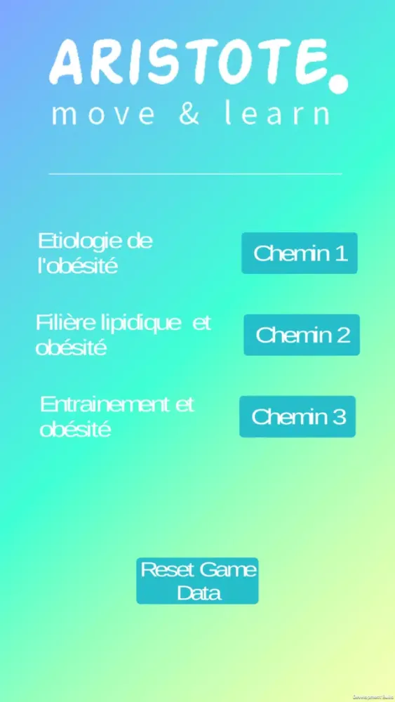 Captures d'écran de Aristote