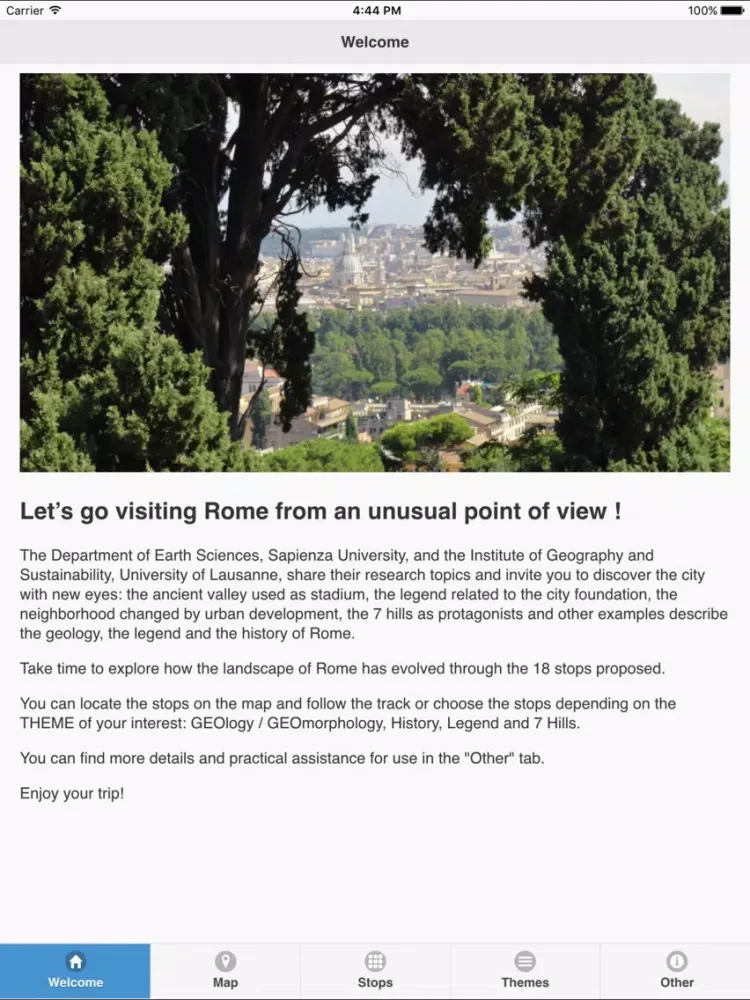 GeoGuide Rome iPad  Screenshots