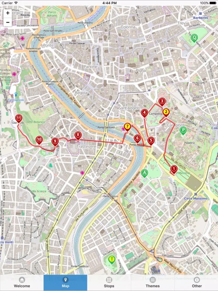GeoGuide Rome iPad  Screenshots
