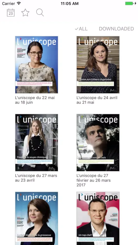 l'uniscope स्क्रीनशॉट