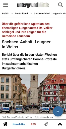 Untergrund-Blättle Screenshots