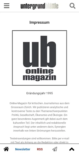 Untergrund-Blättle Screenshots