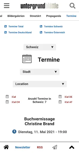 Untergrund-Blättle Screenshots